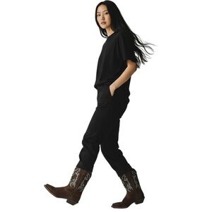 Women's Justin Cowboy Boots 9 Brandy Brown Western Cowgirl